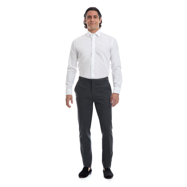 Pantalon para Smoking ceremonia color oxford Mod 012