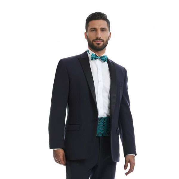 Saco de Smoking Solapa de Pico / Marino